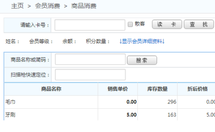 商品消費